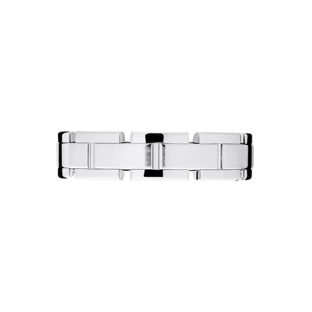 Alliance Maille Or Blanc - Alliances Unisex | Histoire d&rsquo;Or