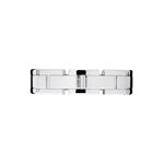 Alliance Maille Or Blanc - Alliances Unisex | Histoire d&rsquo;Or