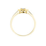 Bague Manora Or Jaune Diamant - Bagues avec pierre Femme | Histoire d&rsquo;Or