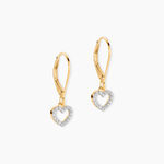 Boucles D'oreilles Pendantes Ursa Or Jaune Diamant - Boucles d'oreilles pendantes Femme | Histoire d&rsquo;Or