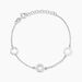 Bracelet Jalila Argent Blanc Oxyde De Zirconium - Nouveautés Femme | Histoire d’Or