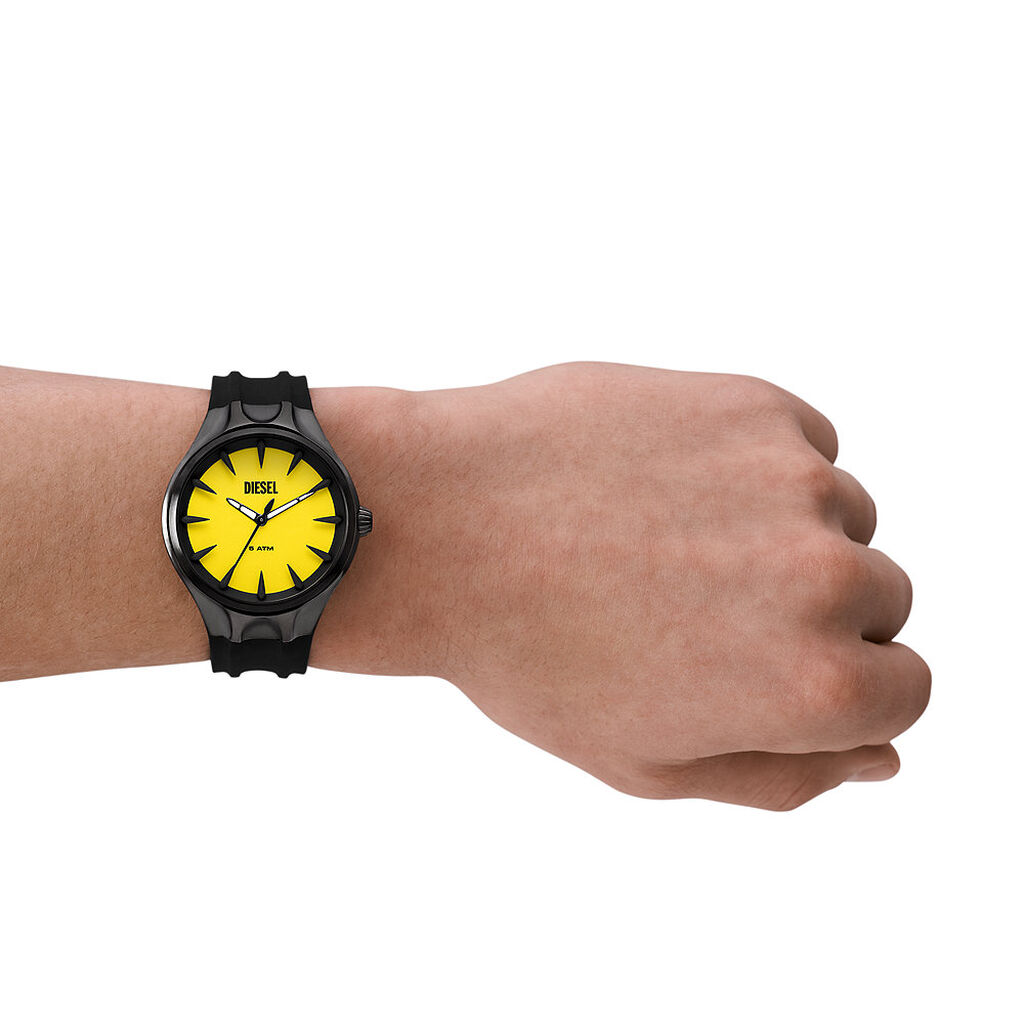 Montre Diesel Streamline Jaune - Montres Homme | Histoire d’Or