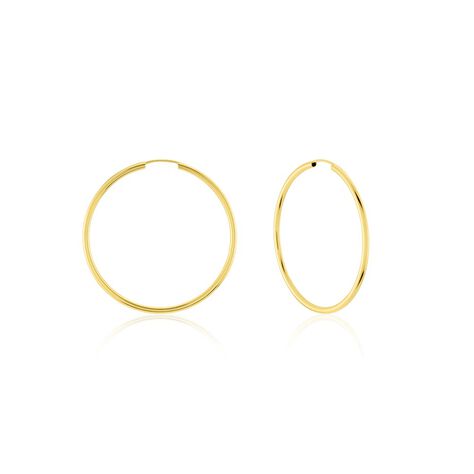 Créoles Valencina Or Jaune - Boucles d'oreilles créoles Femme | Histoire d’Or
