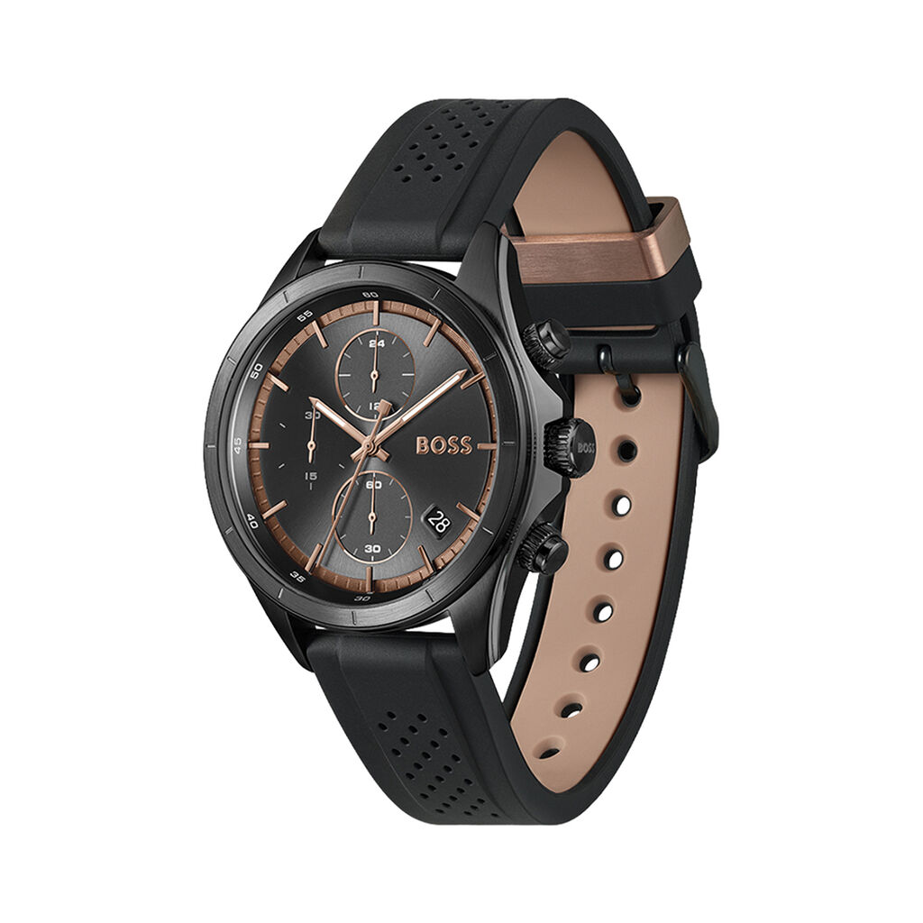 Montre Hugo Boss Bosslatic Noir - Montres Homme | Histoire d&rsquo;Or