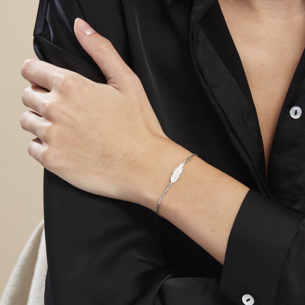 Bracelet Argent Blanc Gdiulia - Bracelets Femme | Histoire d’Or