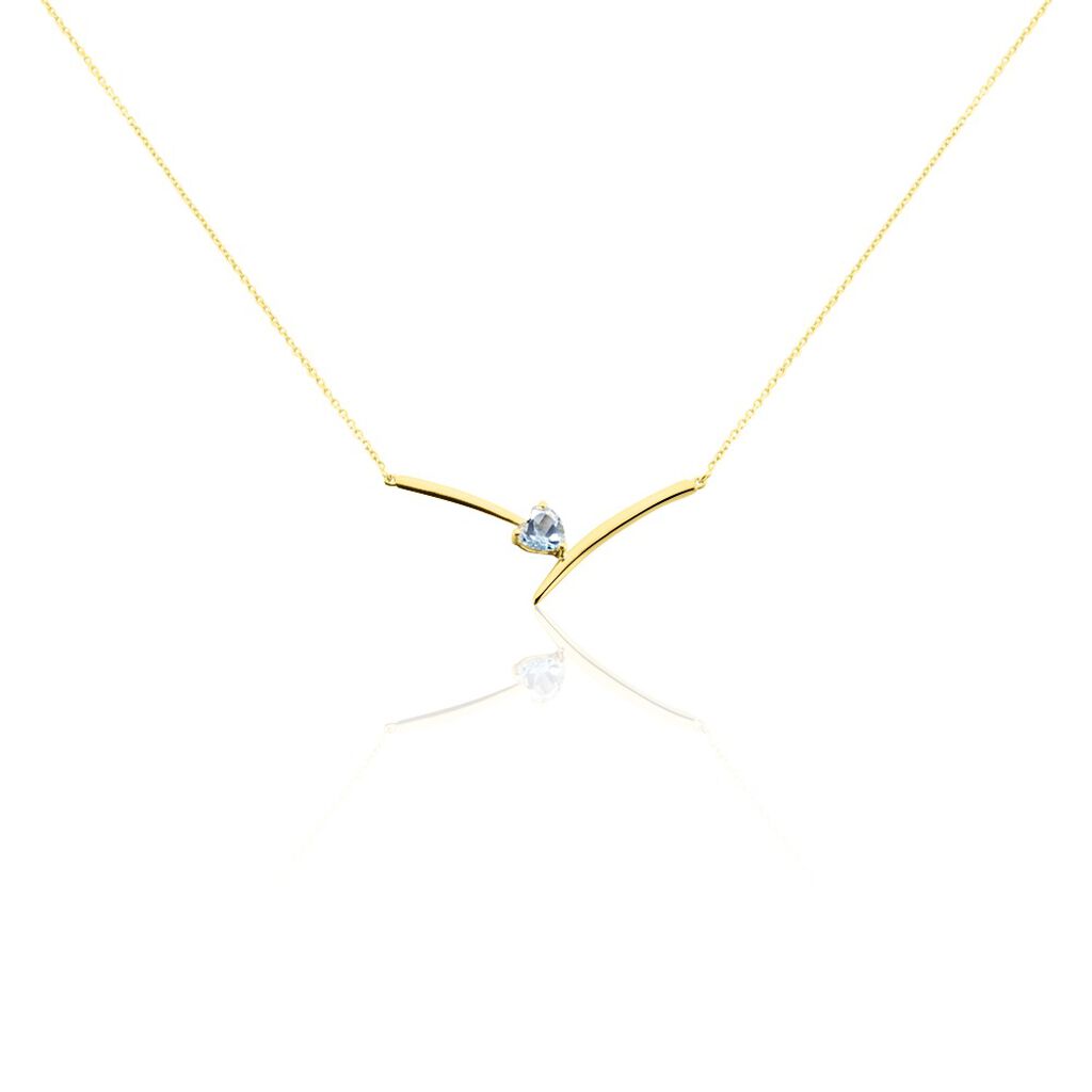 Collier Renaldine Or Jaune Topaze - Colliers Femme | Histoire d’Or