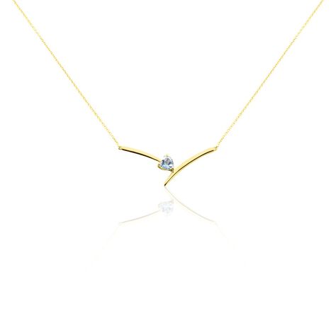 Collier Renaldine Or Jaune Topaze - Colliers Femme | Histoire d’Or
