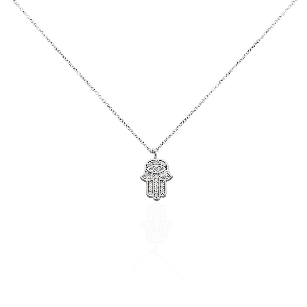 Pendentif main de fatma argent