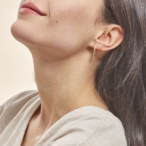 Créoles Anantha Or Jaune - Boucles d'oreilles créoles Femme | Histoire d’Or