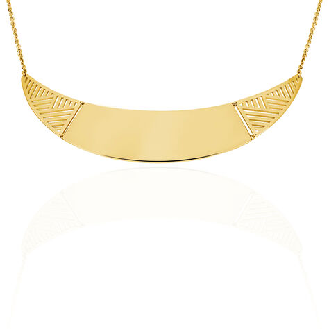 Collier Acier Jaune - Colliers fantaisie Femme | Histoire d’Or