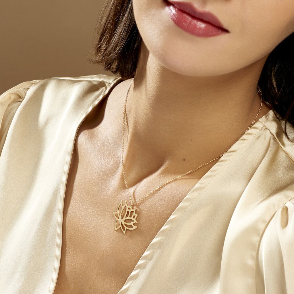Collier Fuji Plaqué Or Jaune - Colliers fantaisie Femme | Histoire d’Or