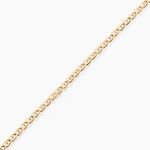 Collier Capucin Or Jaune Maille Marine Plate - Chaines Femme | Histoire d&rsquo;Or