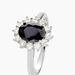 Bague Solitaire Gabor Argent Blanc Oxyde De Zirconium - Bagues solitaires Femme | Histoire d’Or