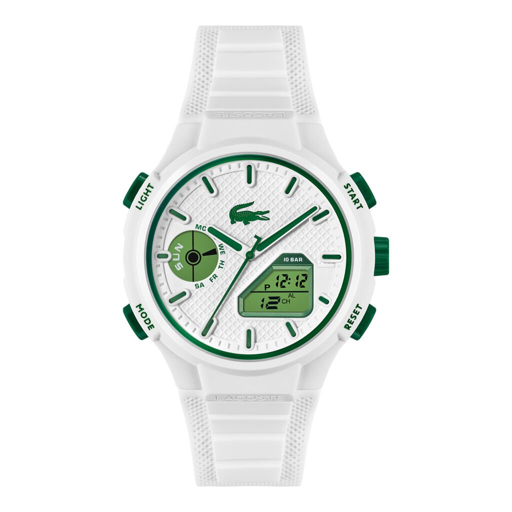 Montre Lacoste Lc33 Blanc - Montres Homme | Histoire d&rsquo;Or