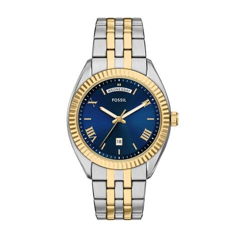 Montre Fossil Campbell Bleu - Montres Homme | Histoire d&rsquo;Or