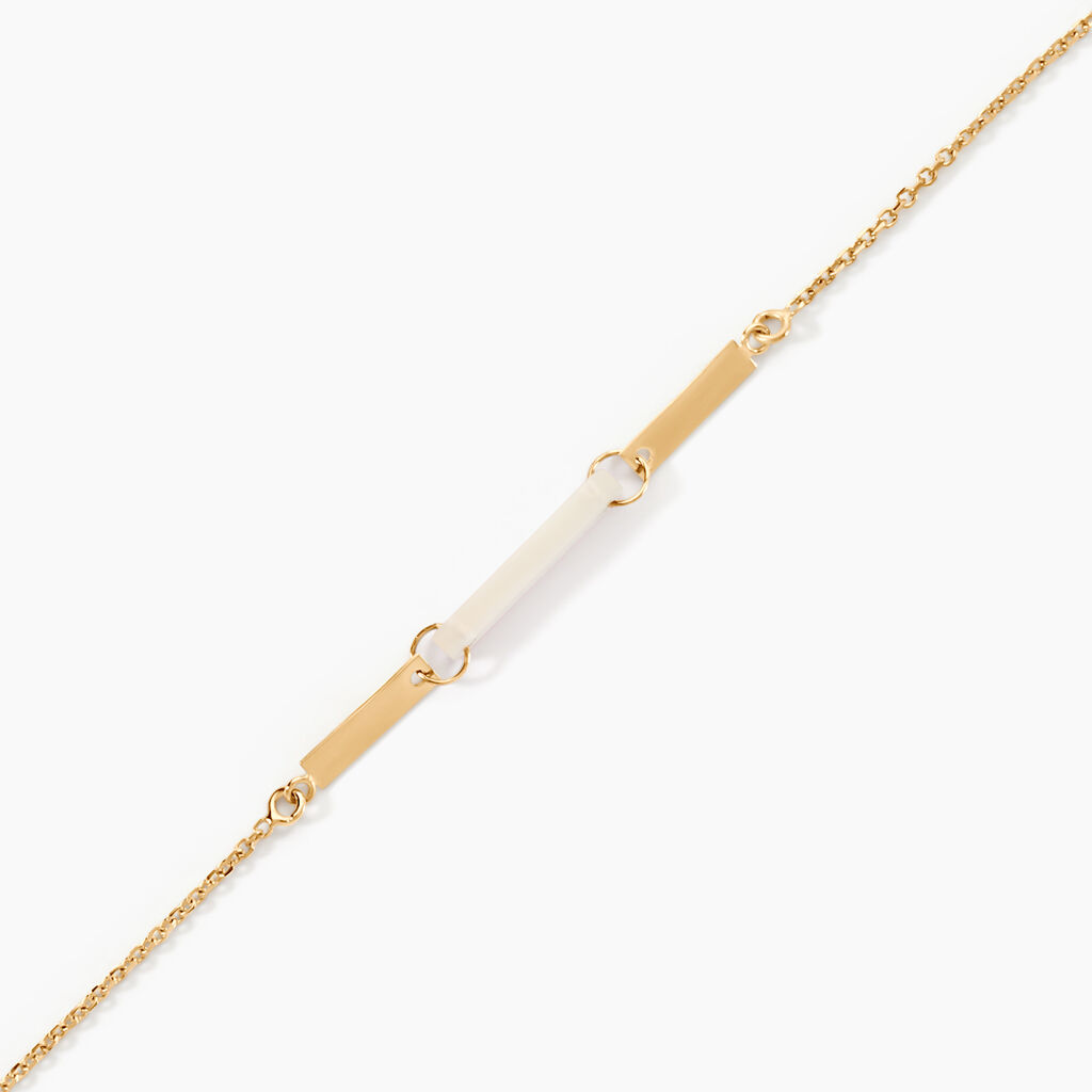 Bracelet Halcyone Or Jaune Nacre - Bracelets Femme | Histoire d’Or