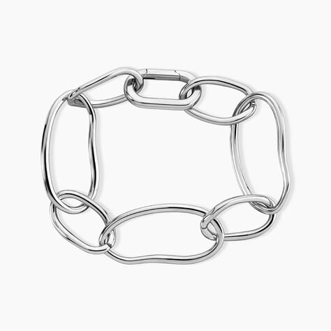 Bracelet Cecilie Acier Blanc - Bracelets fantaisie Femme | Histoire d&rsquo;Or