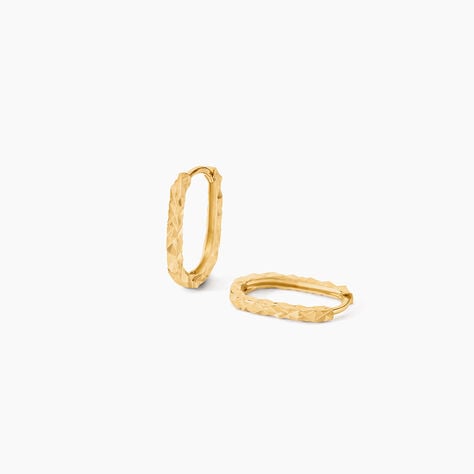 Créoles Ludoviko Or Jaune - Boucles d'oreilles créoles Femme | Histoire d’Or