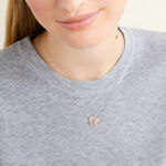 Collier Argent Bicolore Toyo - Colliers fantaisie Femme | Histoire d&rsquo;Or