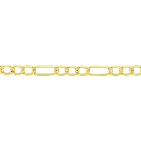 Collier Or Jaune Maille Alternée 1/3 - Chaines Femme | Histoire d’Or