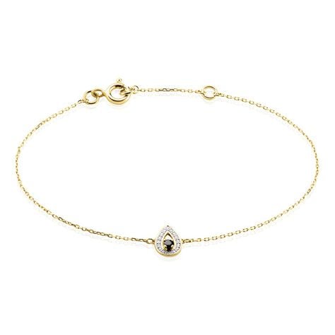 Bracelet Lareyna Or Bicolore Saphir - Bracelets Femme | Histoire d’Or