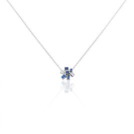 Collier Argent Iban Spinelles Oxydes De Zirconium - Colliers fantaisie Femme | Histoire d’Or