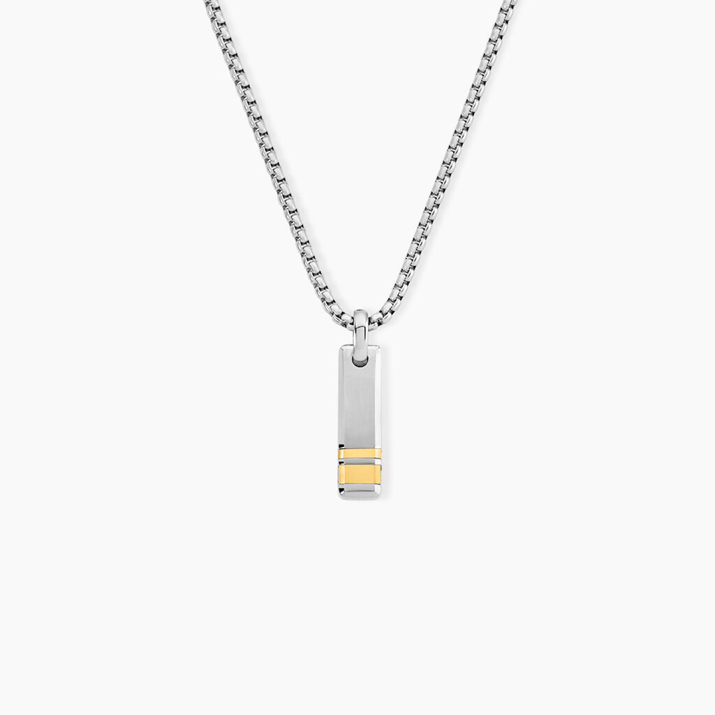 Collier Two Toned Acier Bicolore - Sautoirs Femme | Histoire d&rsquo;Or