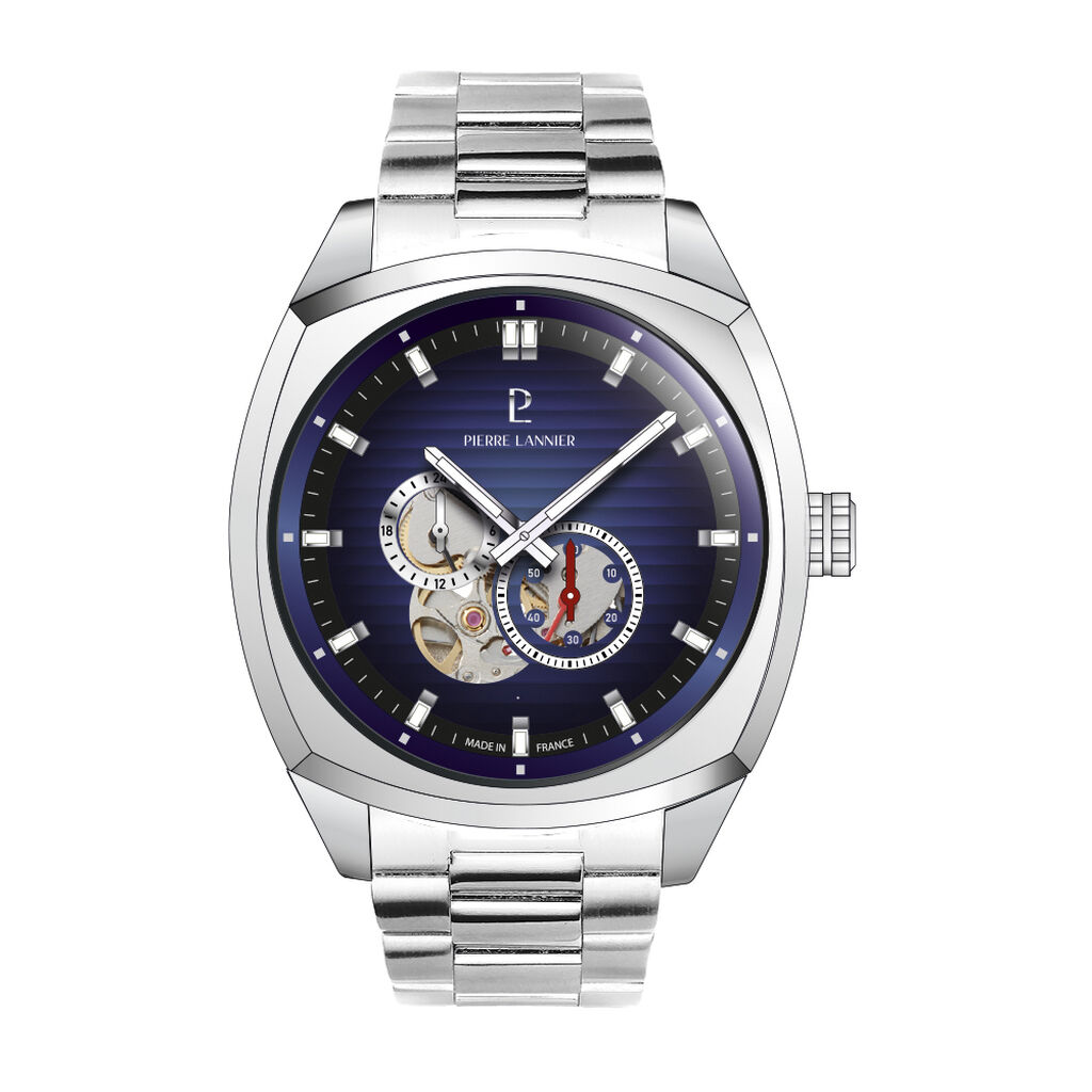Montre Pierre Lannier Arcadius Bleu - Nouveautés Homme | Histoire d’Or