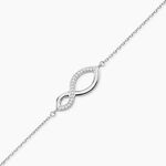 Bracelet Odile Argent Blanc Oxyde De Zirconium - F&ecirc;te des m&egrave;res Femme | Histoire d&rsquo;Or