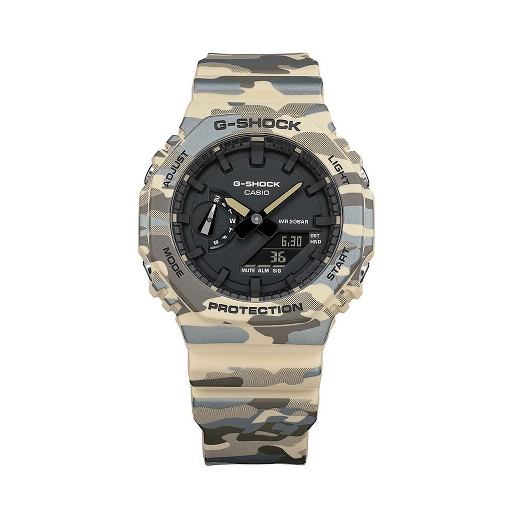 Montre Casio G-Shock Ga2100 Noir - Montres Homme | Histoire d&rsquo;Or
