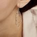 Boucles D'oreilles Pendantes Twisty Argent Blanc - Boucles d'oreilles fantaisie Femme | Histoire d’Or
