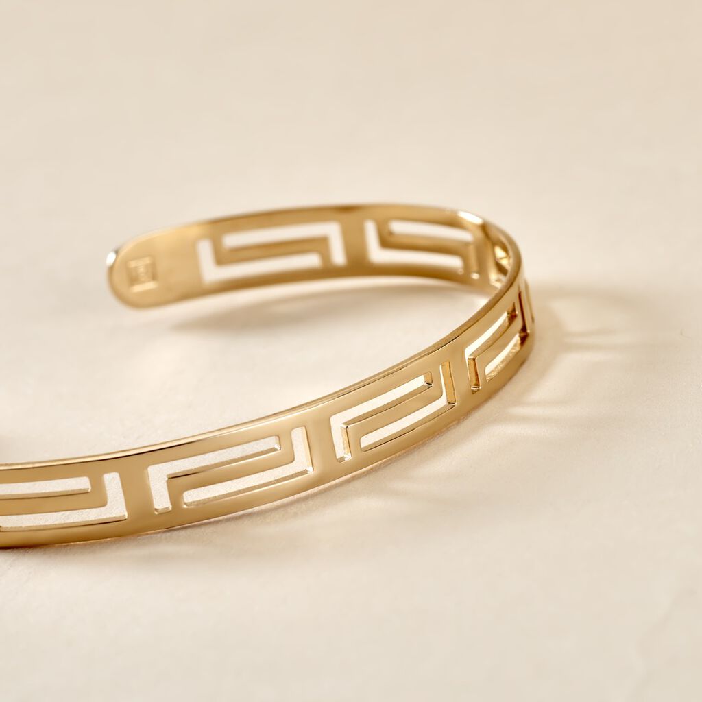 Bracelet Jonc Edmoneae Plaqué Or Jaune - Bracelets fantaisie Femme | Histoire d’Or