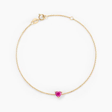 Bracelet Livius Or Jaune Rubis - Bracelets Femme | Histoire d&rsquo;Or