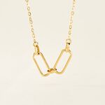 Collier Escape Or Jaune - Bijoux sans pierre Femme | Histoire d&rsquo;Or