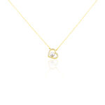 Collier Or Jaune Cagiris Oxydes Et Perle De Culture - Colliers Femme | Histoire d&rsquo;Or