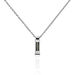 Collier Charlie-rose Acier Blanc - Colliers Homme | Histoire d’Or