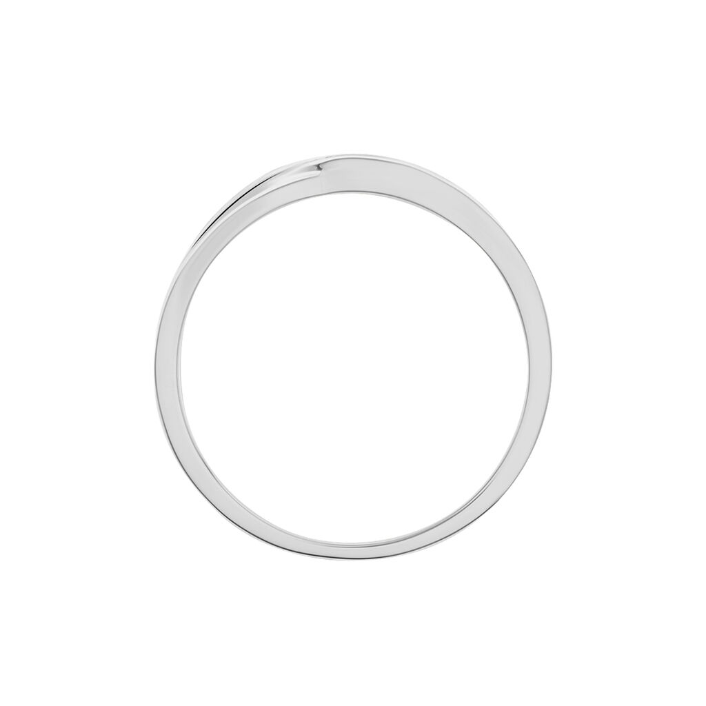 Bague Ilariane Or Blanc Diamant - Bagues avec pierre Femme | Histoire d&rsquo;Or
