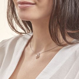 Collier Saynaae Argent Blanc Perle De Culture - Colliers Coeur Femme | Histoire d’Or