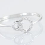 Bague Mahaut Or Blanc Diamant - Bagues avec pierre Femme | Histoire d&rsquo;Or