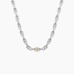Collier Astrig Or Acier Bicolore - Colliers Homme | Histoire d&rsquo;Or