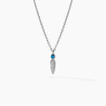 Collier Nahara Argent Blanc Oxyde De Zirconium - Colliers fantaisie Femme | Histoire d&rsquo;Or