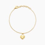 Bracelet Julianna Acier Jaune - Bijoux sans pierre Femme | Histoire d&rsquo;Or