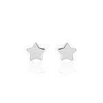 Boucles D'oreilles Puces Astre Argent Blanc - Boucles d'oreilles fantaisie Femme | Histoire d&rsquo;Or