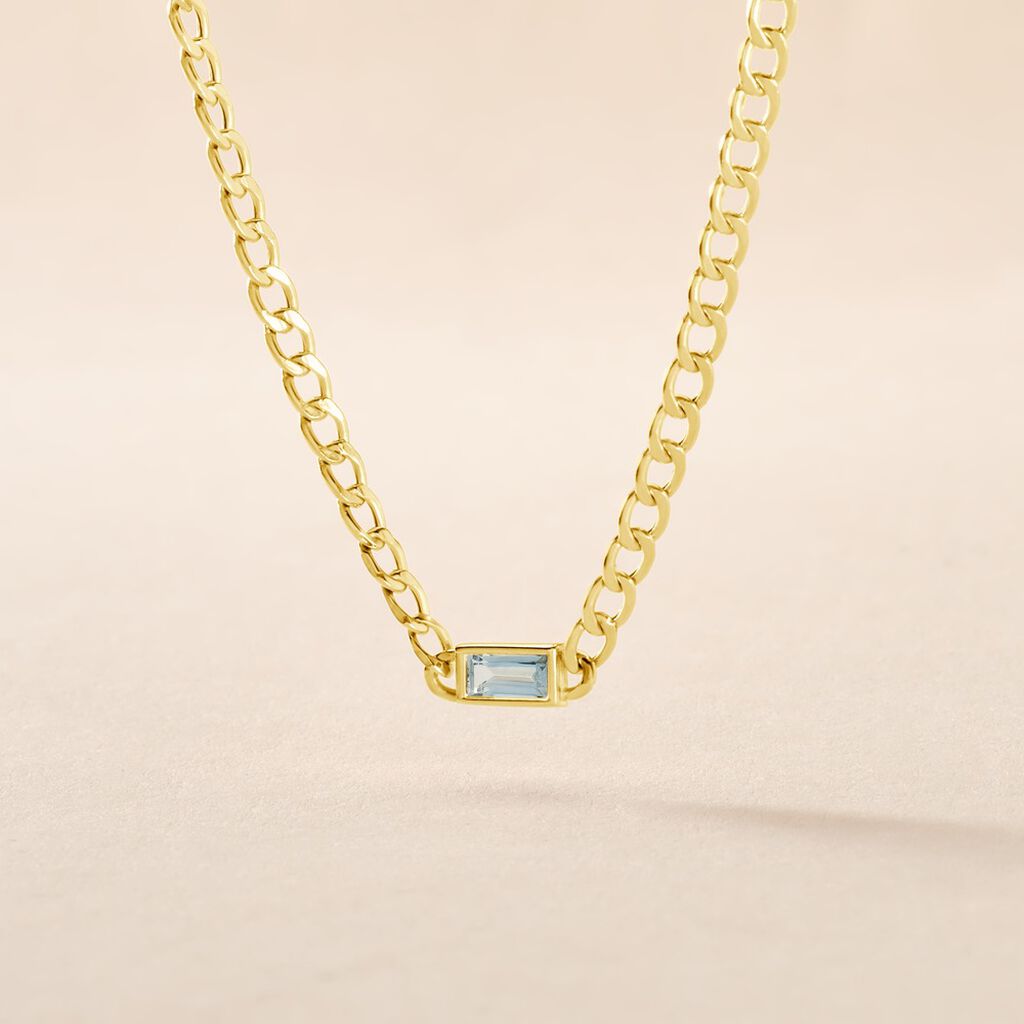 Collier Chain Or Jaune Topaze - Colliers Femme | Histoire d’Or