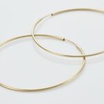 Cr&eacute;oles Dominae Flexible Or Jaune - Boucles d'oreilles cr&eacute;oles Femme | Histoire d&rsquo;Or