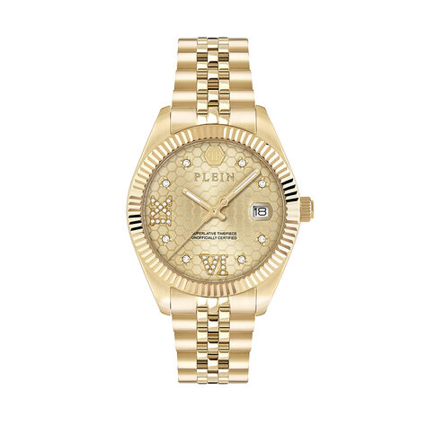 Montre Philipp Plein Date Superlative Champagne - Montres Femme | Histoire d&rsquo;Or