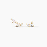 Boucles D'Oreillesucles D'Oreilles D&eacute;pareill&eacute;es Amilcar Or Jaune Oxyde De Zirconium - F&ecirc;te des m&egrave;res Femme | Histoire d&rsquo;Or