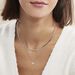 Collier Argent Blanc Sapphira - Colliers Coeur Femme | Histoire d’Or