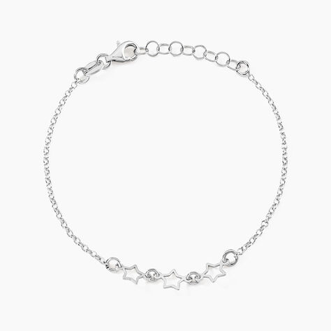 Bracelet Olwen Argent Blanc - Nouveautés Femme | Histoire d’Or