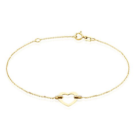 Bracelet Or Jaune Ajuga - Bracelets Femme | Histoire d’Or